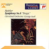 Mahler: Symphony no 6 "Tragic" / Szell, Cleveland Orchestra