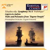 Tchaikovsky: Symphony no 6, etc / Ormandy, Philadelphia Orch
