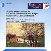 Brahms: Piano Concerto no 1;  Schumann, Mendelssohn / Serkin