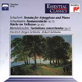 Schubert: Sonata for Arpeggione;  Schumann / Sellheim Duo