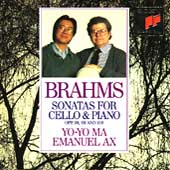 Brahms: Sonatas for Cello & Piano / Yo-Yo Ma, Emanuel Ax