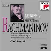 Rachmaninov: Complete Solo Piano Music Vol 1 / Ruth Laredo