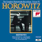 Horowitz Vol VI - Beethoven: Piano Sonatas 14, 21 & 23