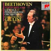 Beethoven: Symphonies 4 & 5 / Giulini, La Scala PO