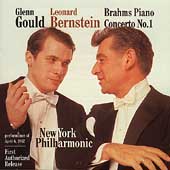 Brahms: Piano Concerto No.1 (4/6/1962) / Glenn Gould(p), Leonard Bernstein(cond), New York Philharmonic