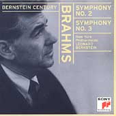 Bernstein Century - Brahms: Symphonies no 2 & 3 / NYPO