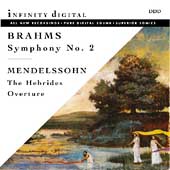 Brahms: Symphony no 2;  Mendelssohn / Kaz, Mardjani