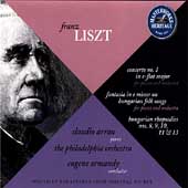 HERITAGE  Liszt: Concerto no 1, etc / Arrau, Ormandy