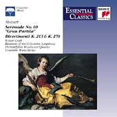 Mozart: Serenade no 10 "Gran Partita", etc / Craft, et al