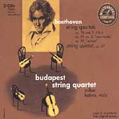 HERITAGE  Beethoven: Quartets, etc / Budapest String Quartet