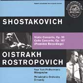 HERITAGE  Shostakovich: Concertos / Oistrakh, Rostropovich