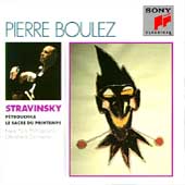 Stravinsky: Rite of Spring (7/28/1969), Petrouchka (1971) / Pierre Boulez(cond), Cleveland Orchestra, New York Philharmonic