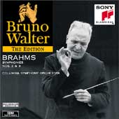 Bruno Walter Edition - Brahms: Symphonies no 2 & 3