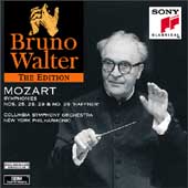 Bruno Walter Edition - Mozart: Symphonies 25, 28, 29 & 35