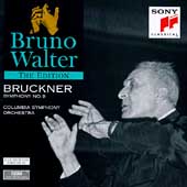 Bruno Walter Edition - Bruckner: Symphony no 9 / Columbia SO