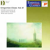 Gregorian Chant Vol 2 / Schola Cantorum of Amsterdam