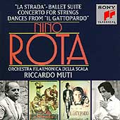 Rota: "La Strada" - Ballet Suite, etc / Muti, La Scala PO