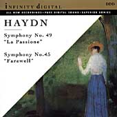 Haydn: Symphonies nos 49 "Passione" & 45 "Farewell"