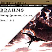 Brahms: String Quartets Op 51 nos 1 & 2