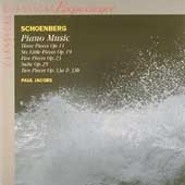 Schoenberg: Piano Music / Paul Jacobs