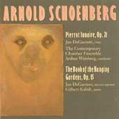 Schoenberg: Pierrot Lunaire, etc / DeGaetani, Weisberg