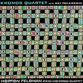 Feldman: Piano & String Quartet / Kronos Quartet, Takahashi