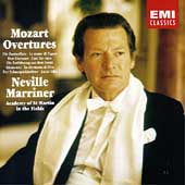 Mozart: Overtures / Marriner, Academy of St Martin
