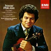 Paganini: Violin Concerto no 1;  Sarasate / Perlman, Foster