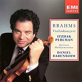 Brahms: Violinkonzert / Perlman, Barenboim, Berlin PO