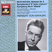 Beethoven: Symphony no 9 / Karajan, Schwarzkopf, Vienna PO
