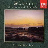 Wagner: Overtures & Preludes / Adrian Boult