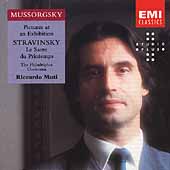 Mussorgsky: Pictures at an Exhibition;  Stravinsky / Muti