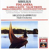 Sibelius: Finlandia, etc / Barbirolli, Halle Orchestra