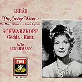 Lehar: The Merry Widow / Ackermann, Schwarzkopf, Gedda, Kunz