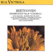 Beethoven: Symphony no 9 / Erich Leinsdorf, Boston SO