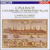 CPE Bach: 6 Hamburg Symphonies / Thomas Furi , Camerata Bern