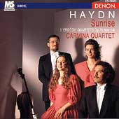 Sunrise - Haydn: 3 Erdoedy Quartets Op 76 / Carmina Quartet
