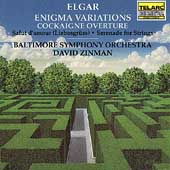 Elgar: Enigma Variations, etc / Zinman, Baltimore SO