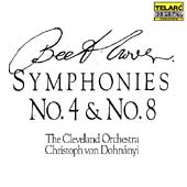 Classics - Beethoven: Symphonies 4 & 8 / Dohnanyi, Cleveland