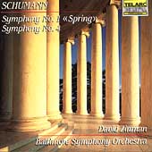 Classics - Schumann: Symphonies no 1 & 4 / Zinman, Baltimore
