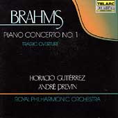 Classics - Brahms: Piano Concerto no 1 / Gutierrez , Previn