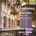Bach: Brandenburg Concertos no 1-3 / Martin Pearlman