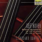 Classics - Beethoven: String Quartet Op 132, etc / Cleveland SQ