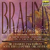 Brahms: The Four Symphonies, etc / Mackerras, Scottish CO