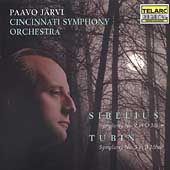 Sibelius: Symphony no 2;  Tubin / Paavo Jaervi, Cincinnati SO