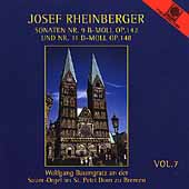 Josef Rheinberger Vol 7 - Sonaten no 9, 11, etc / Baumgratz