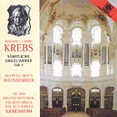 Krebs: Organ Works Vol 1 / Beatrice-Maria Weinberger