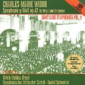 Widor: Symphony for Organ and Orchestra in G minor, etc