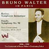 Bruno Walter in Paris - Haydn, Berlioz