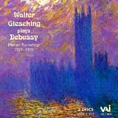 Walter Gieseking Plays Debussy - Historic Recordings 1927-39